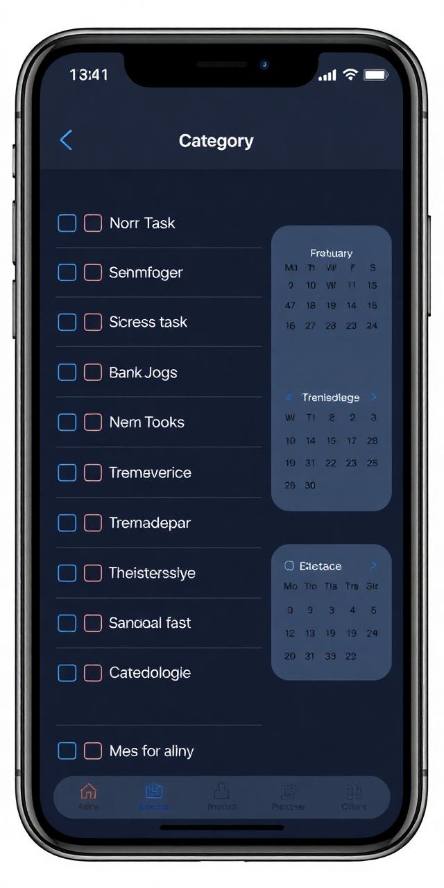 Tasker Productivity iOS template preview